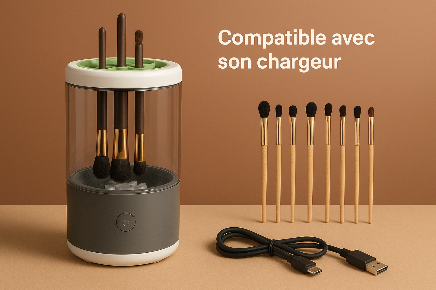 Nettoyeur Électrique de Pinceaux